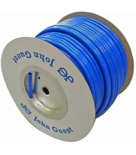 John Guest Tuyau PE Semi-Rigide Rouge 12 Mm OD – 10 M, Idéal Caravane, Camping-Car & Systèmes D’Eau Douce