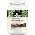 Orgacia Plant Based Protein Powder - Pea & Brown Rice Protein Isolate (25g Protein, No Added Sugar, 21 Vitamins & Minerals, 5g BCAA) - Vegan Protein Powder for Women & Men (Rich Chocolate Flavor, 1000gm)