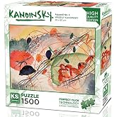 KS Games 1500 Par&ccedil;a Aquarell no 6 Puzzle