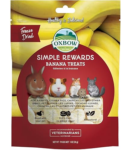 Oxbow Simple Rewards Snack Per Animali - Dolcetti Al Forno Con Carote E Aneto, 56,7 G - Foto 4