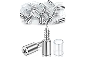 Jeboler Regalbodenträger 20 Stück, Einlegeboden Halter mit Gummischutz, Bodenträger Regalbodenhalter Selbstschneidende Fachbodenträger, Regalstifte Regalböden Halterung Schrankboden Halter für Möbel