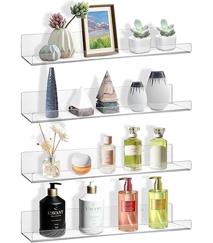 Vente En Gros étagère Flottante En Acrylique, étagères En