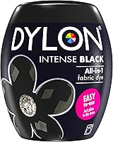 DYLON Machine Dye Pod, Intense Black, easy-to-use fabric colour for laundry, 350g