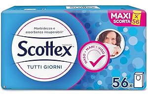 Scottex Taschentücher Alltag, 1 Packung mit 56 Packungen
