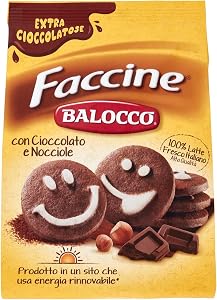 Balocco Faccine con Cioccolato e Nocciole 700g