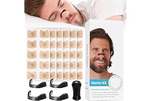 KOJ RLX Magnetic Nose Strips (60 Strips),Nasal Strips Nose Strips for Breathing,Reduce Snoring,Skin-Safe,Improve Sleep Quality Anti Snoring Devices Snoring Aids for Men & Women- Extra Strength