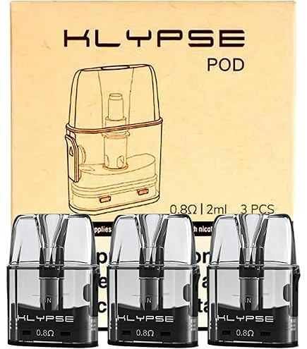 Vitavap' - Pack 3 cartouches pour Klypse pro et KLYPSE MECHA Innokin | 0,6  Ohm | Nouvelle version plus robuste et saveurs amliores : Amazon.fr:  High-Tech