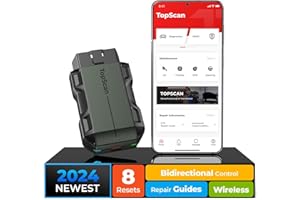 Tt Topdon TOPSCAN-UK Narzędzie Diagnostyczne, Szary, 8 Funkcji