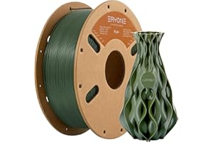 ERYONE PLA Plus Filament 1.75mm PLA+ 3D-Drucker Filament +/-0.03mm, 1kg (2.2lbs)/ Spule, Army grün