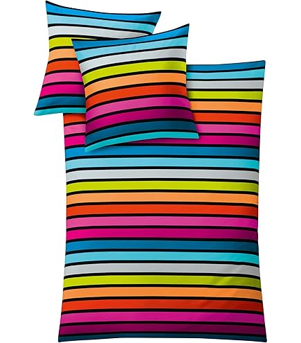 Bettwäsche 3 tlg. Jersey mint Grün 1 x 155 x 220 cm 1 x 80 x 80 cm 1 x
