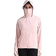 FABSPORTS Women's UV Protection Sun Screen Jacket, Full Zip Sun Protection Clothing, Lightweight with UPF 50+ Protection for Outdoors, with Pockets, Sun Protective Clothing for Women