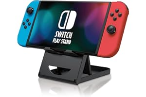 Switch Stand, ADZ Adjustable Playstand for Nintendo Switch, Portable Compact Play Stand Bracket With 6 Height Settings