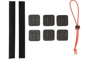 Vincita Kit d'entretoises en mousse pour guidon - Fabriqué à partir de mousse haute densité - Kit de 9 pièces comprenant 6 entretoises en mousse, 2 sangles et 1 sangle élastique réglable - Accessoires