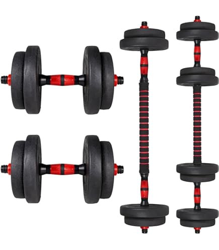 Set Mancuernas Ajustables Barra Y Mancuernas Precio SET MANCUERNAS