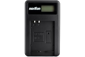 Norifon NB-5L LCD USB Chargeur pour Canon PowerShot SD880 is, SD850 is, SD870 is, SD800 is, SD970 is, SD990 is, SD950 is, SD900, SX230 HS, S110, Digital IXUS 980 is, 960 is Caméra et Plus