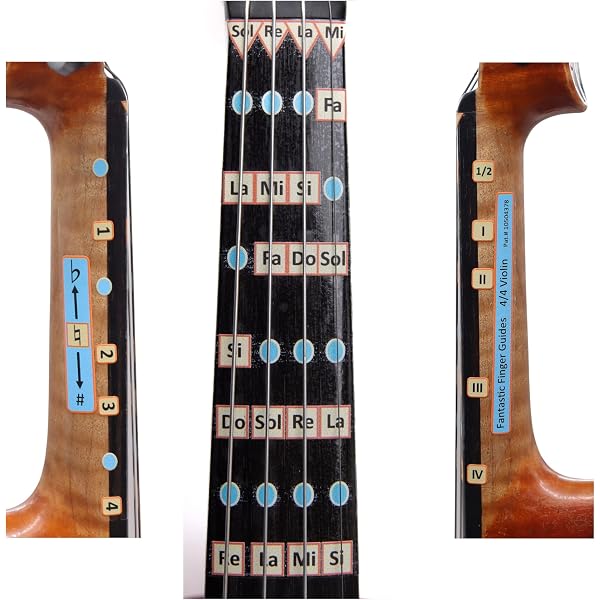 Chevilles En ébène Pour Violon - Lot De 4, Taille 1/2 - Accordage Précis, Finition Noire élégante