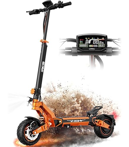 Monopattino Elettrico RE24 60 Km Autonomia, 25 Km/h, Doppi Freni