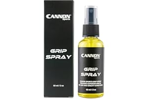 Cannon Sports All-Weather Hand Grip Spray for Athletes - Instant Tack Zero-Slip Hand Control - Boost Traction & Performance in Pickleball, Golf, Tennis, Football & More - 60ml Natural Formula
