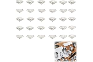 ETERSPR 30PCS 20mm Diamante Sintetico, Artificiale Diamante Cristallo, Pietra Diamante Cristallo Fermacarte, per Decorazioni per Matrimoni, Decorazioni per Feste, Decorazioni per Vetrine