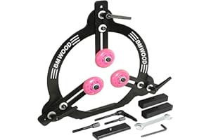 BMWOOD Woodturning Steady Rest MC-FS7 for 12inch,14inch and 16inch Swing Size Lathe for Spindle Woodturning.