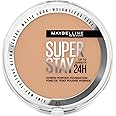Maybelline Powder Foundation, Long-lasting 24H Wear, Medium to Full Coverage, Transfer, Water & Sweat Resistant, SuperStay 24H Hybrid Powder Foundation, 48