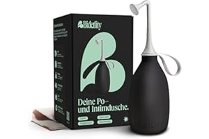 ‎BIDETLITY Bidetlity Po Dusche 3.0 – Intimdusche & Reisebidet, Ersetzt Feuchttücher, Spart Toilettenpapier, Tragbar, Nachhaltig, Inkl. Reisetasche, BPA-frei