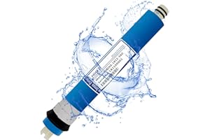 HiKiNS 1812 – 50 GPD RO ósmosis inversa Membrana hogar purificador de Agua Ro Universal Compatible con Filtro de Repuesto para casa