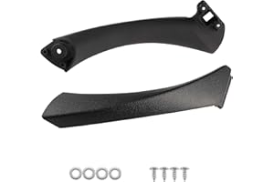 KASTURRBOO Türgriff Innen rechts für B-MW 3er E90 E91 2004-2012 51419150336 51417230850 Schwarz KASturbo