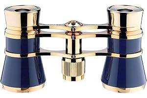 Eschenbach Optik Opernglas Glamour 3x25 mit 3X-Vergrößerung in blaugold - bestens geeignet für kulturelle Veranstaltungen wie Theater, Bühnenaufführungen oder die Oper