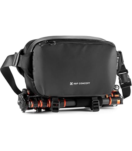 K&F Concept Camerarugzak, 25 liter, cameratassen voor fotografen, cameratas met grote capaciteit en regenhoes, 15,6 inch laptopvak, compatibel met Canon /Nikon/Sony/DJI Mavic Drone Rugzak