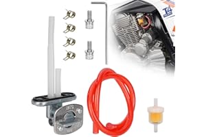 MTATCN Fuel Petcock Shut Off Valve Tank Switch for Kazuma Meerkat Falcon 90 RedCat 50 Kids 50cc 110cc 150cc 250cc ATV Quad Parts