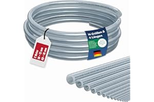 Coop Schlauchtechnik® Silikonschlauch 12mm Innen-Ø | 2 Meter | hohe Qualität | lebensmittelecht | geschmacksneutral |-40 bis 220 °C | ideal für Lebensmittel, Haushalt, Aquaristik, Labor, Industrie