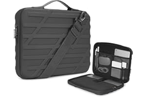 NIDOO 13 14 Pouces Sacoche Étui Rigide Ordinateur Portable Sac à Bandoulière de Protection pour 14" MacBook Pro/ 13.6" 13" MacBook Air/Surface Laptop 6 7/ ThinkPad X13 L13 E14 T14s/ Yoga 7/ XPS 14