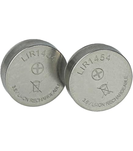 Vhbw 2x Batteria Ricaricabile Per Amplicomms TV2410, TV2510, TV2400, TV2500 – 270mAh, 3,7V, Li-Poly – Sostituisce 93ITV24BAT