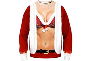 BLUE PLANET FANCY DRESS Unisex Mens Ladies Funny Christmas Jumper Xmas Sweater Santa or Elf Fun Gifts