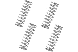 GUNGY Muelles de Compresion de Acero Inoxidable Resorte de Compresión 60mm Diámetro Alambre 2mm Diámetro Exterior 20mm Fuerza del Resorte 7,2kg 4 Piezas