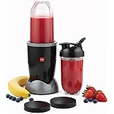 Cello Nutri Maxx Pro 2 Jar ISI Certified Mixer Grinder 500 Watts, Black | 1x500ml Multipurpose Blender Jar, 1x500 ml Sipper Bottle, Powerful Copper Mo