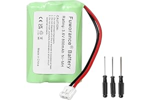 Fuworance 800mAh 3.6V Batterie de Remplacement Compatible avec NAVICOM Ocean RO4800 RT650 P4800 VHF Radio NiMH Batterie avec Outil de réparation