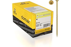 DMX - Holzschrauben Torx - Konstruktionsschrauben - Spanplattenschrauben - Terrassenschrauben - Senkkopfschrauben Set - CS - 5mm - TORX - Zink galvanisiert - 5x70 (200 St./Verp.)