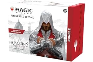 MAGIC THE GATHERING Magic: The Gathering - Assassin’s Creed Bundle | 9 Beyond Boosters + Accessories | Collectible Trading Card Game for Ages 13+ (English Version)