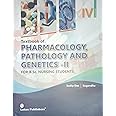 Buy Textbook Of Pharmacology Pathology And Genetics 2 For B Sc