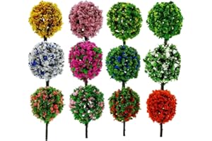 EIHI 12 Pezzi Alberi Modellismo, Alberi Modello, per Diorama Diorama Modellismo Erba Modellismo, A