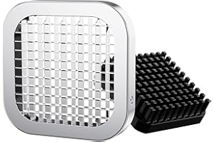 Lame per frittura francese da 1/4 di pollice per taglierina per frittura francese Eascandy, lame per affettatrice per patate resistenti