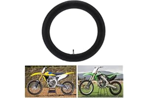 YOBOAMIC Motorcycle Inner Tube, Motorcycle Rear Tire Inner Tube, Dirt Bike Inner Tube with Straight Valve Stem 90/100‑14 (3.00‑14) in for Pit Pro Trail Dirt Bike 125cc 140cc