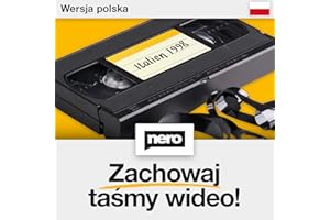 Ratowanie kaset wideo NERO - bardzo łatwe bez wcześniejszej wiedzy | S-VHS | Hi8 | Super 8 | DVD na PC | 1 PC | Oprogramowanie do edycji wideo Windows 11 / 10 na PC