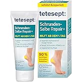 tetesept Schrunden-Salbe Repair+ – Fußcreme mit Hydro-Lipid Komplex, Dexpanthenol + Sheabutter – Fußsalbe zur effektiven Redu