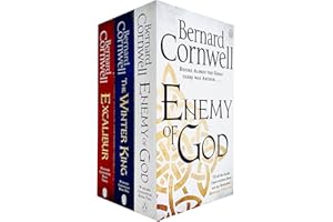 Warlord Chronicles Series Bernard Cornwell Collection 3 Books Set (Enemy of God, Excalibur, The Winter King)