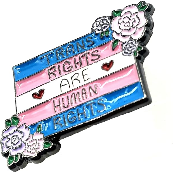 Distintivo con spilla da bavero da 1 con bandiera gialla, bianca e viola nera dell'orgoglio non binario LGBTQ+ LGTBQ LGBT supporta la beneficenza - Italia