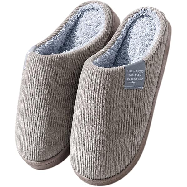 Hausschuhe Für Herren - Weiche Plüsch Pantoffeln Mit Dicker Sohle Winter