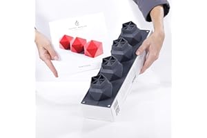 DINARA KASKO Oryginalna silikonowa forma do pieczenia ciasta Pentagon od światowej sławy cukiernika